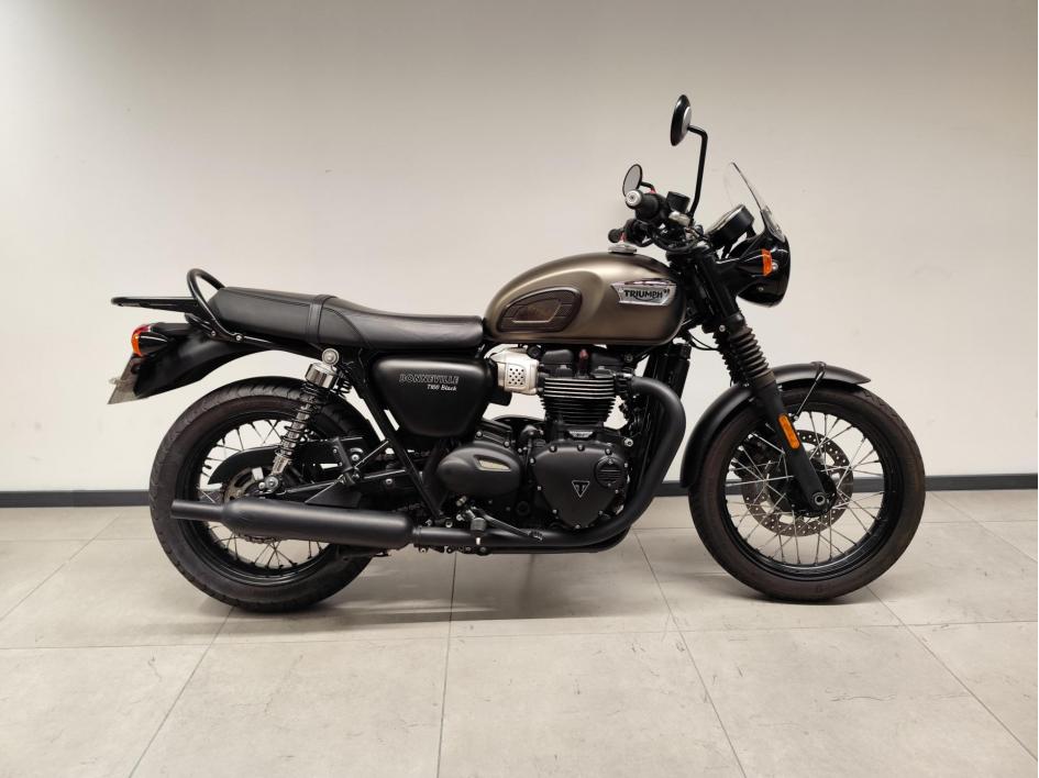 TRIUMPH BONNEVILLE T100 BLACK / 2020 / 17.000km
