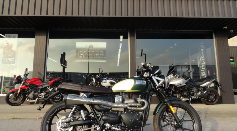 Triumph Street Twin Barbour